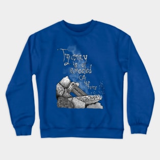 On Its Ruins (Large Design) Crewneck Sweatshirt